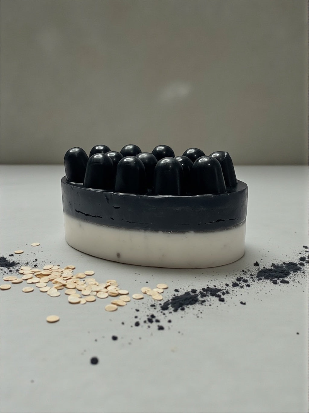 Dual Balance Bar -Charcoal & Oat Clarifying Massage Soap