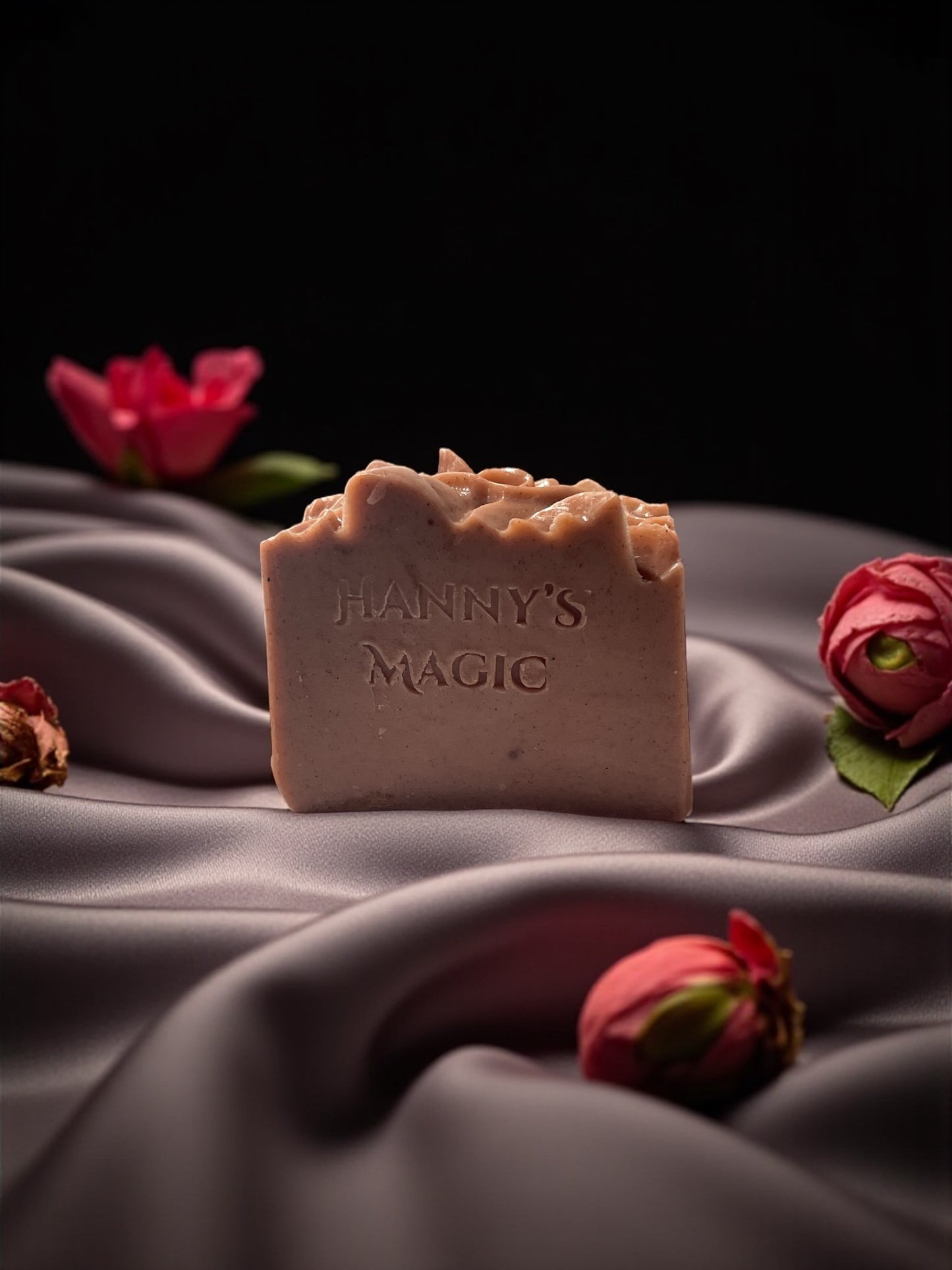 Pink Opal Gem Soap | Handmade Rosehip Bar | Natural Glow & Renewal | Hanny’s Magic