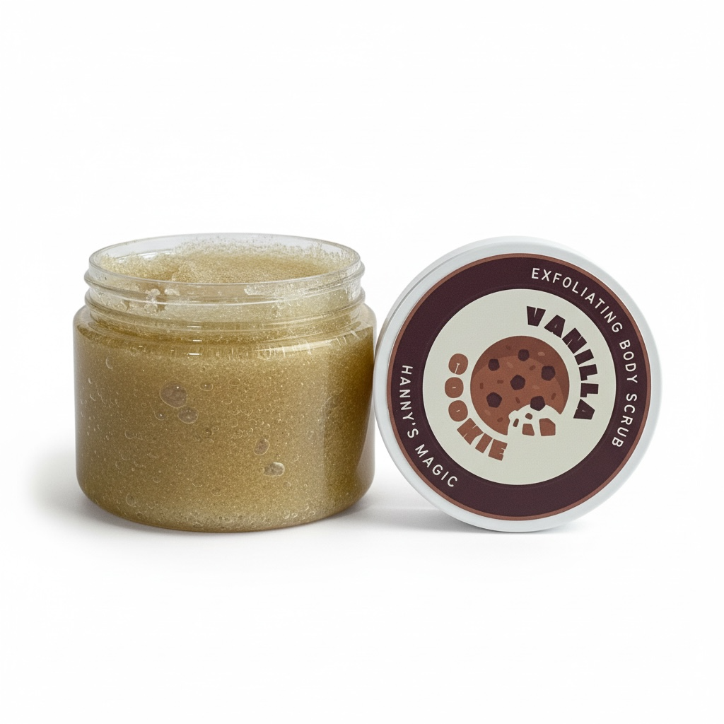 Vanilla Cookie – Exfoliating Body Scrub Gel