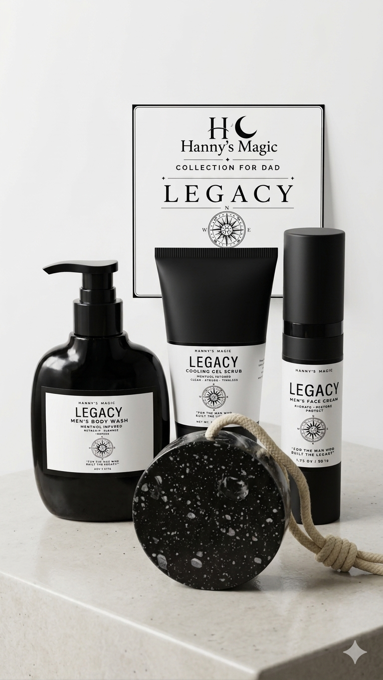 LEGACY – Natural Skincare Kit for Dad