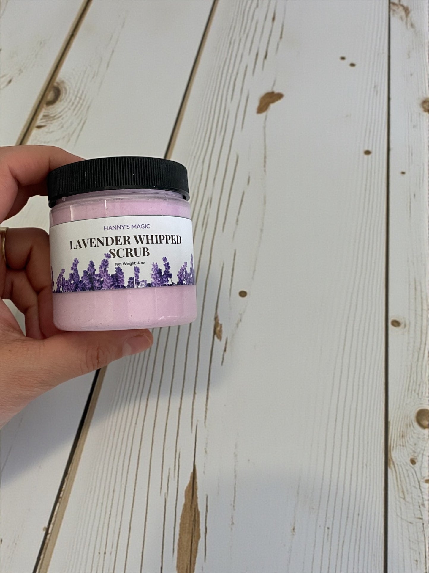 Lavender Whipped Scrub – Gentle Exfoliating Whipped Soap