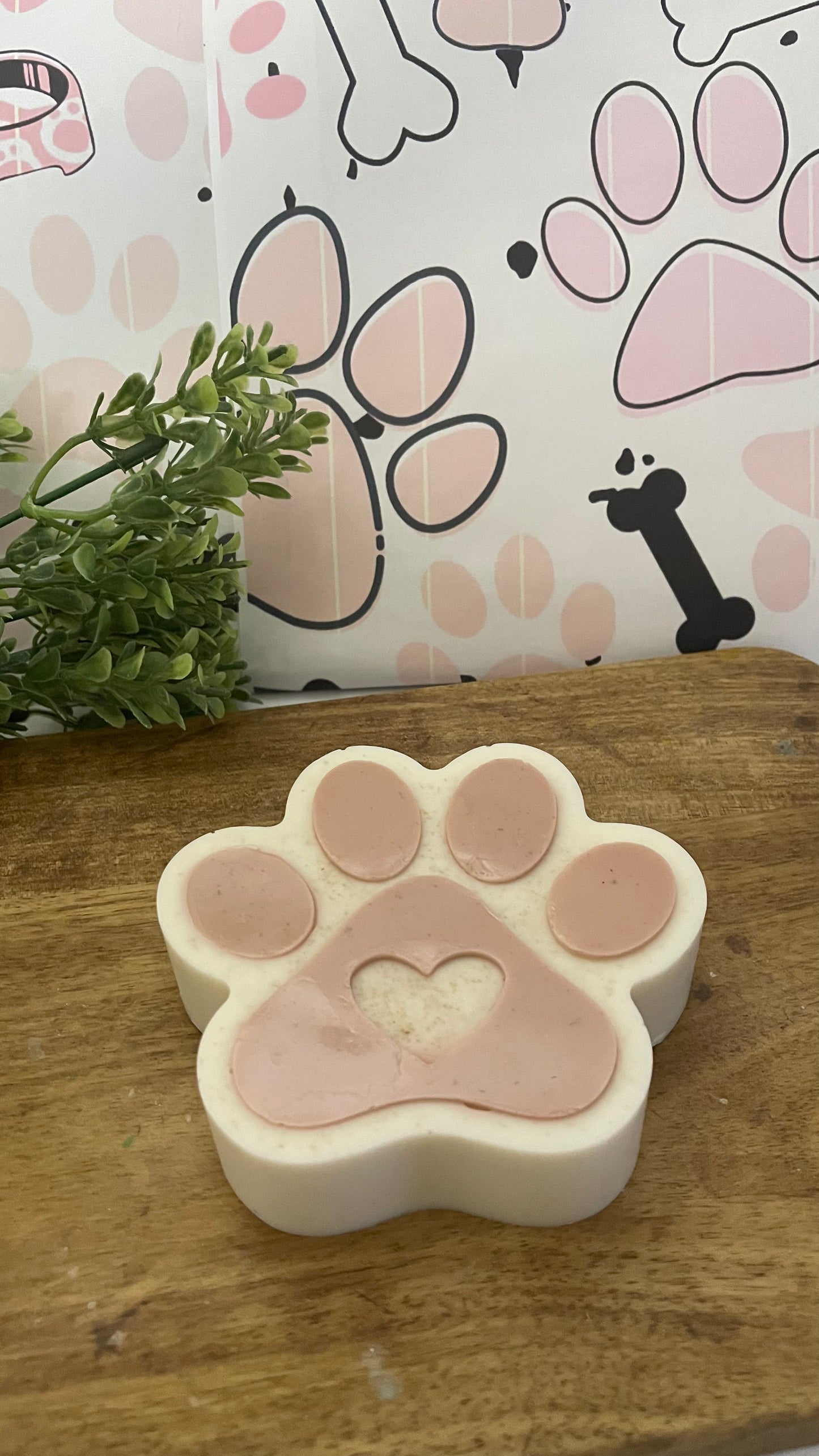 Natural Oat & Neem Soap Bar – Lavender Calming Paw Soap for Sensitive Skin