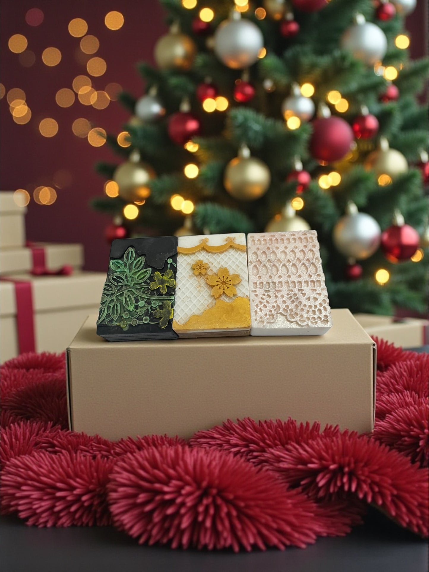 Purifying Christmas Kit – Detox & Balance Holiday Soap Trio