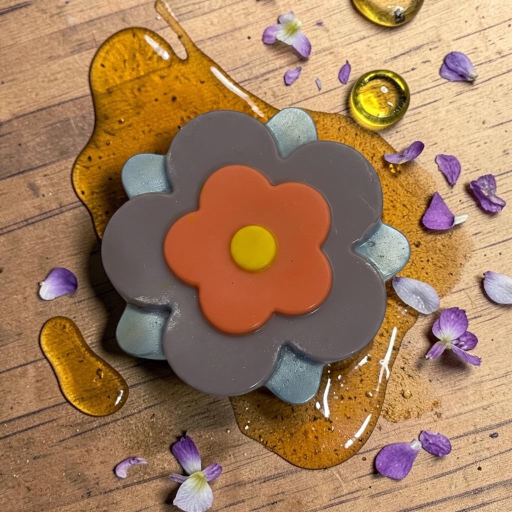 Honey Shea Flower Bar – Deep Moisture Soap for Very Dry Skin