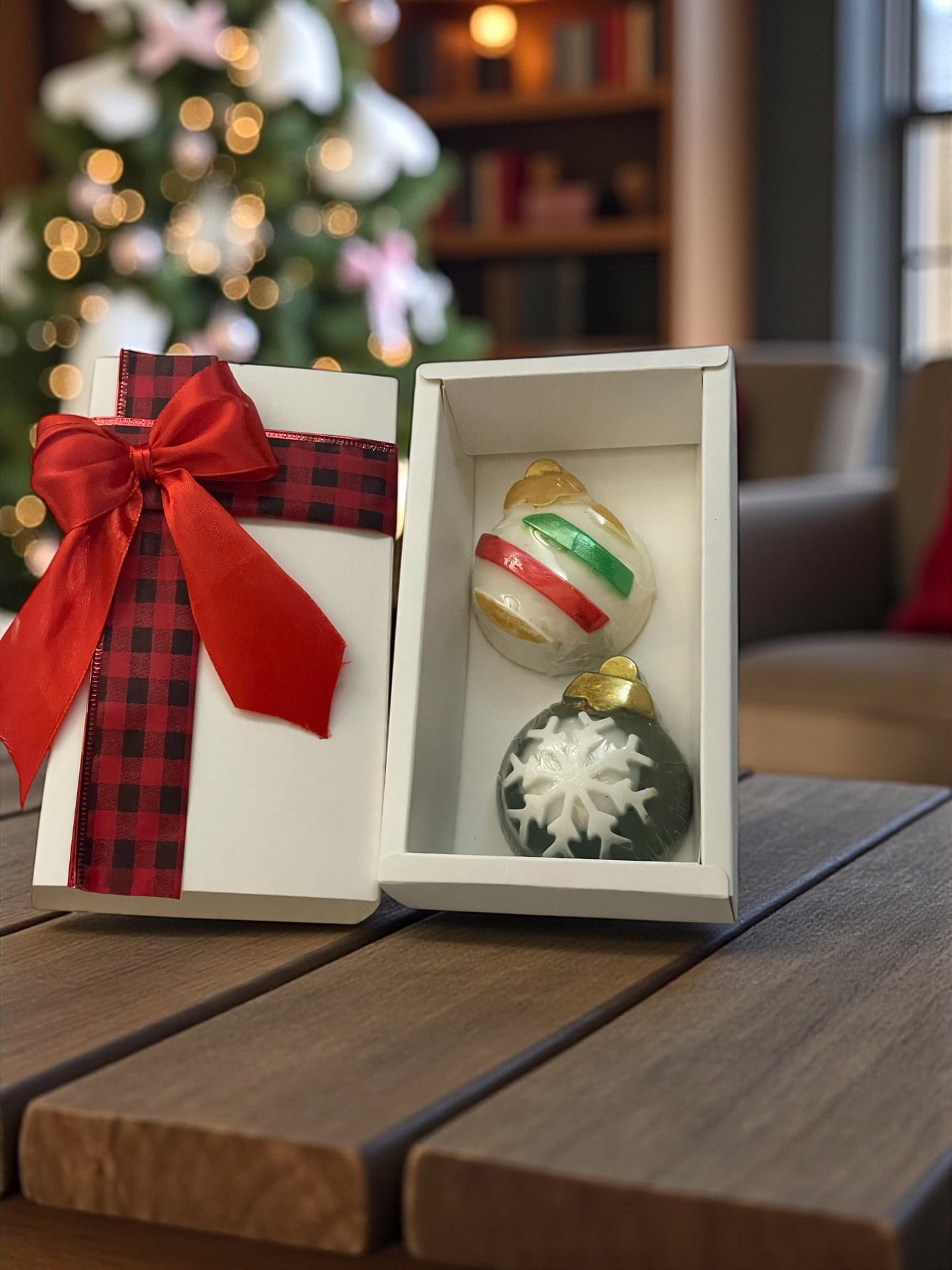 Decorative Christmas Collection – Handmade Soap Ornaments