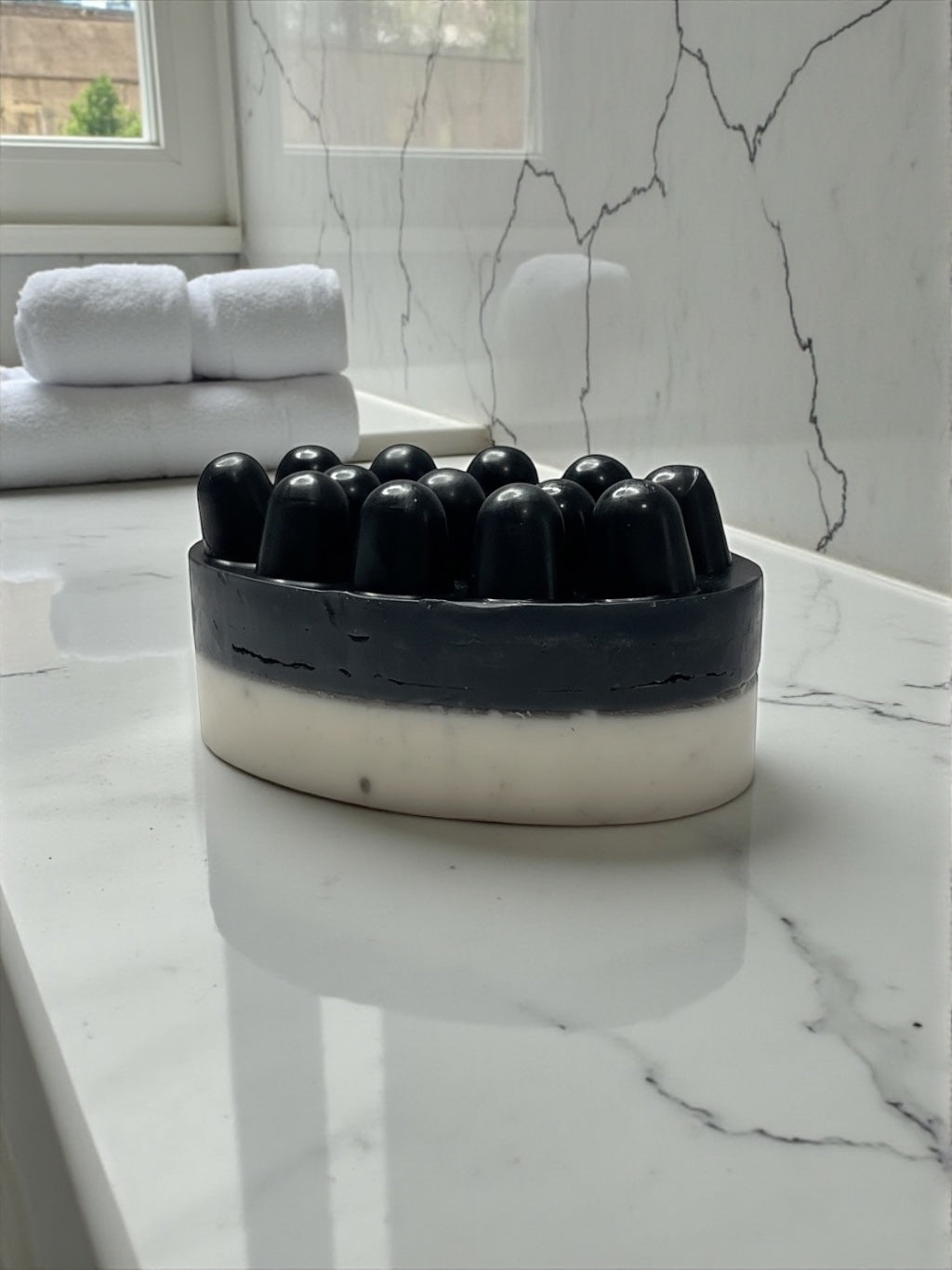 Dual Balance Bar -Charcoal & Oat Clarifying Massage Soap