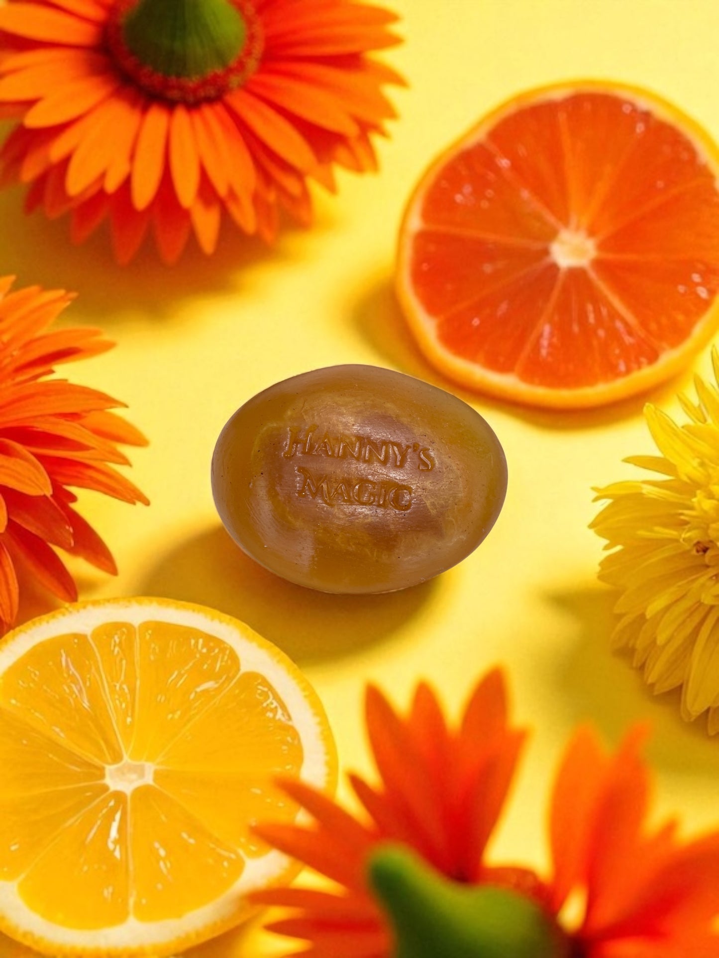 Solar Spell| Turmeric Loofah Soap | Handmade Brightening Exfoliating Bar