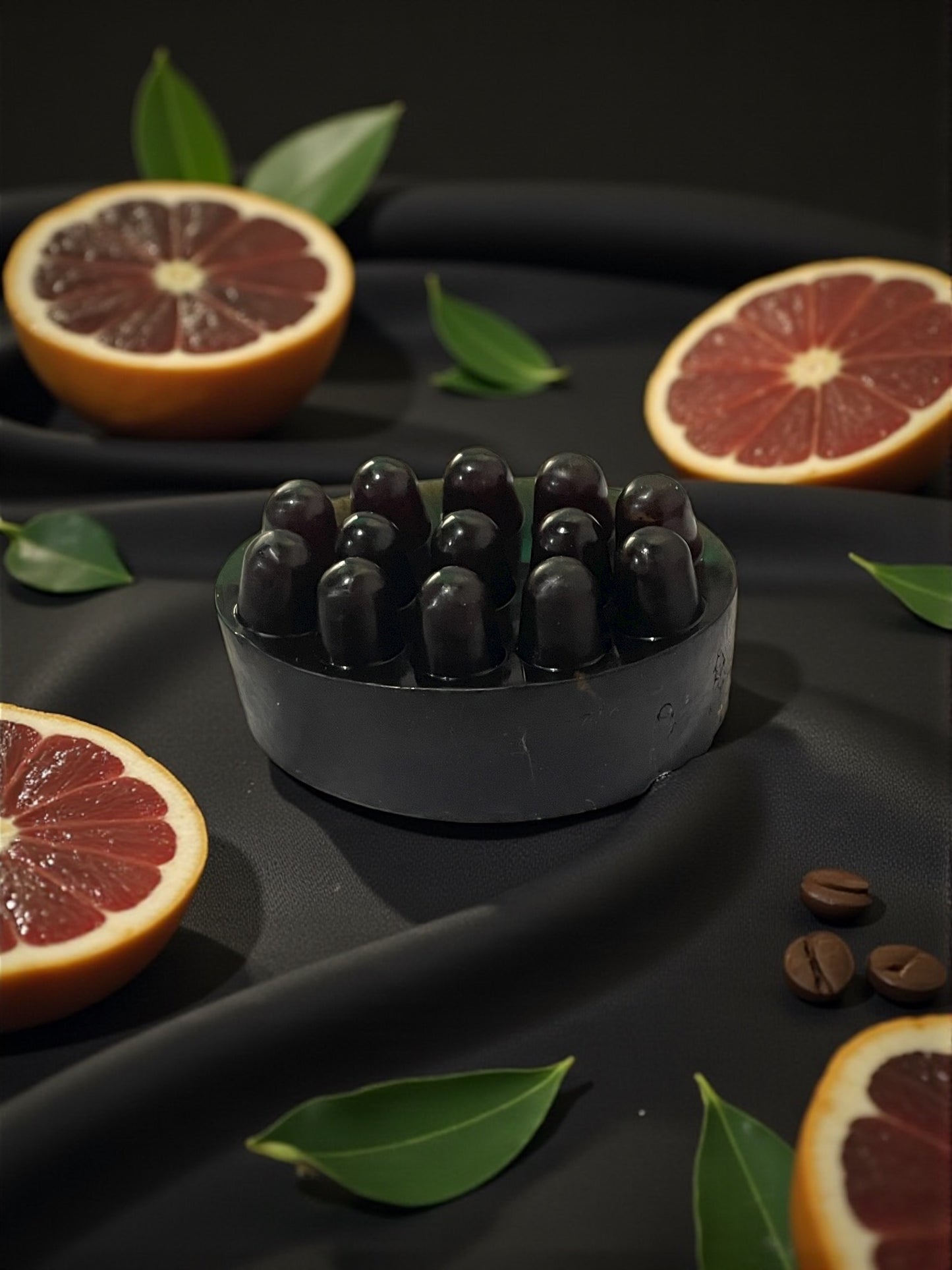 Coffee Exfoliating Soap | Handmade Shea Butter Artisan Stone Bar