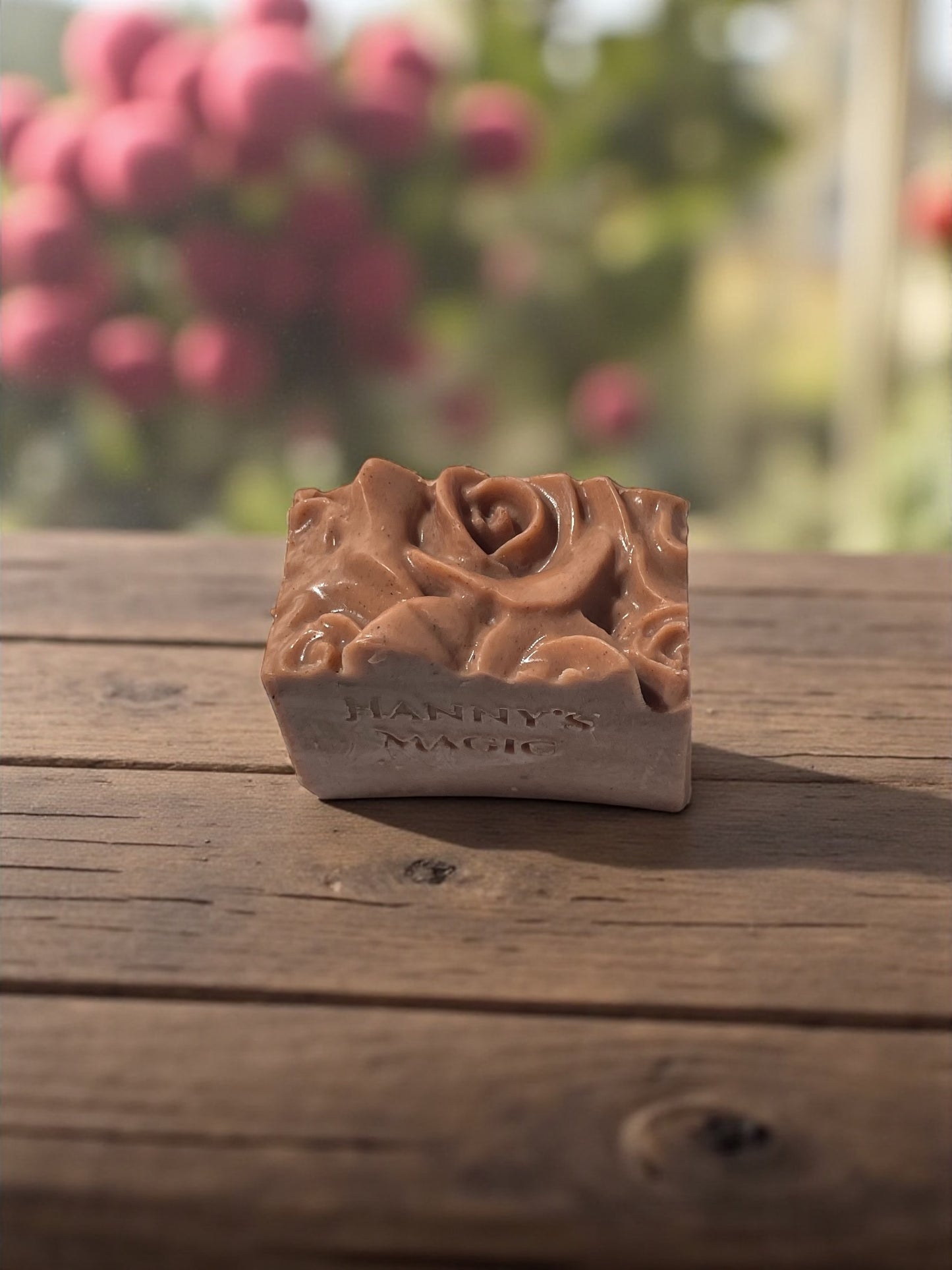 Pink Opal Gem Soap | Handmade Rosehip Bar | Natural Glow & Renewal | Hanny’s Magic