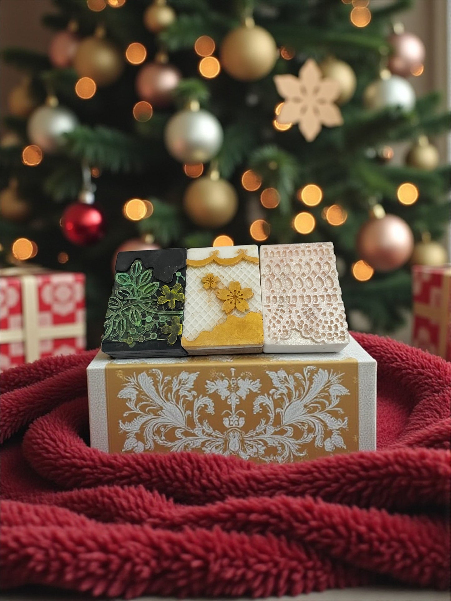 Purifying Christmas Kit – Detox & Balance Holiday Soap Trio