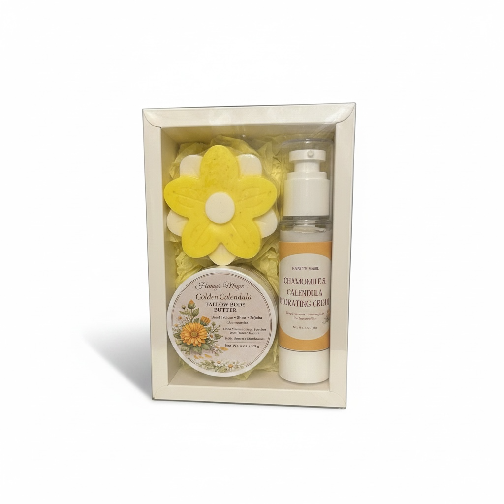 Chamomile & Calendula Skincare Set