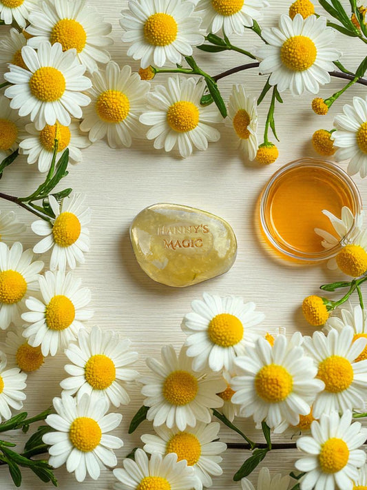 Honey Chamomile Soap Bar: Natural, Dry & Sensitive Skin