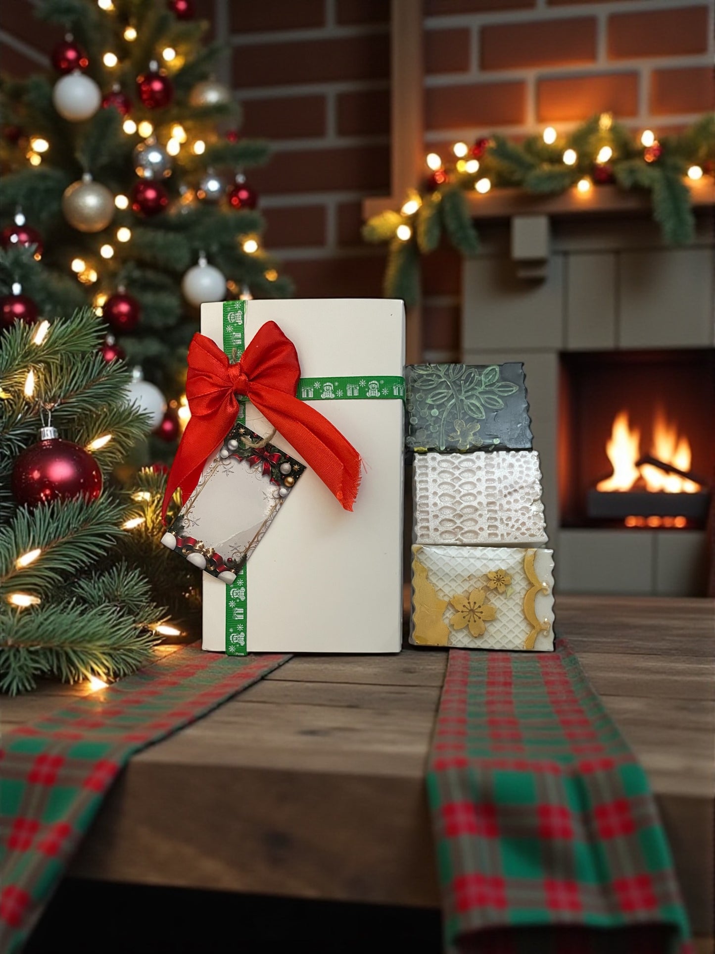 Purifying Christmas Kit – Detox & Balance Holiday Soap Trio