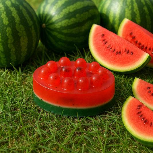 Watermelon Soap Bar: Hydrating Chia, Jojoba, and Aloe Vera