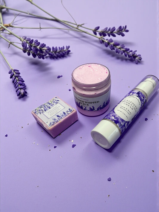 Lavender Relax Skincare Set – Complete Self-Care Ritual