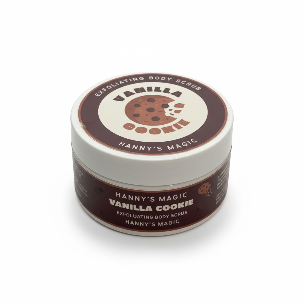 Vanilla Cookie – Exfoliating Body Scrub Gel