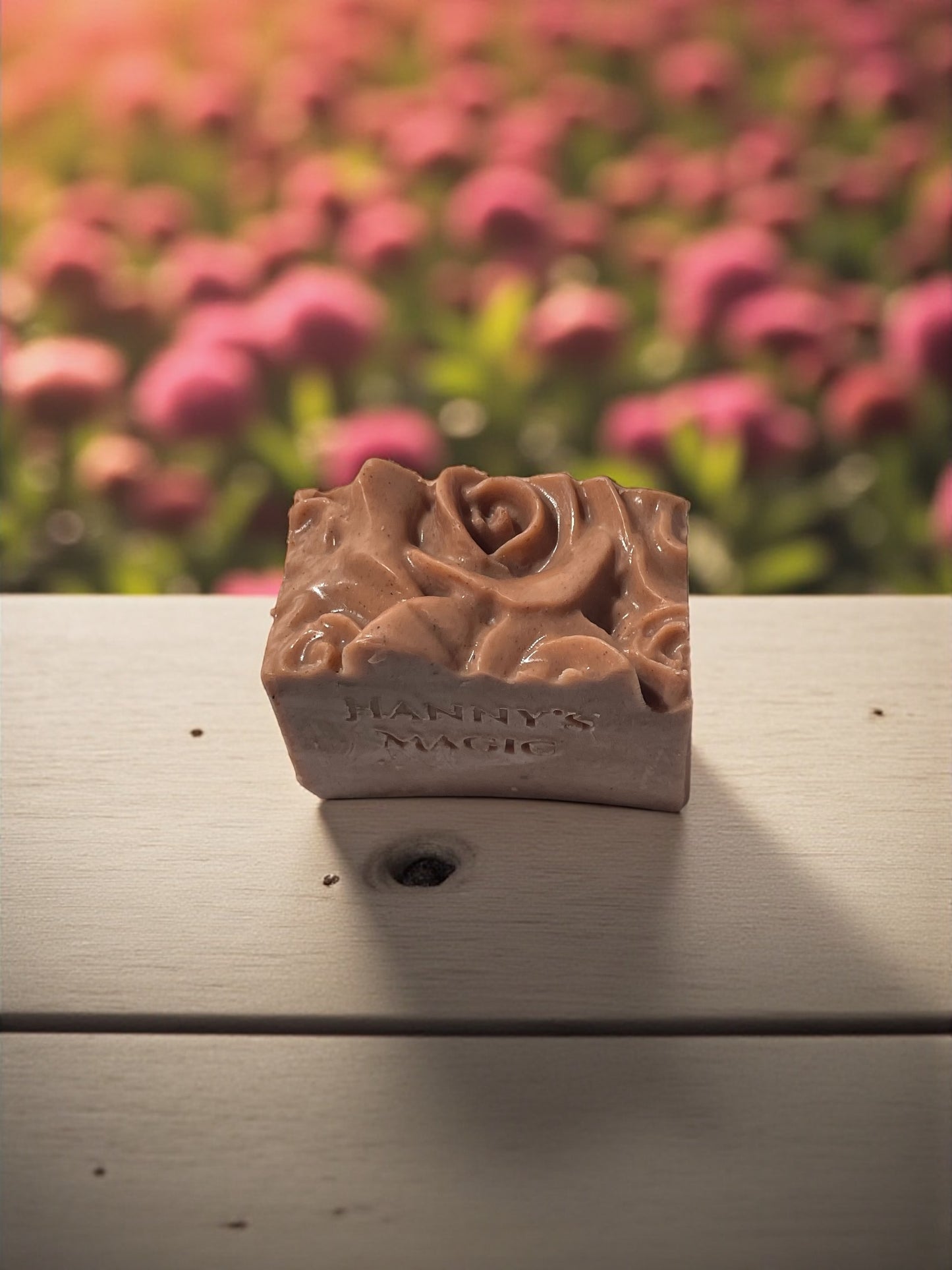 Pink Opal Gem Soap | Handmade Rosehip Bar | Natural Glow & Renewal | Hanny’s Magic
