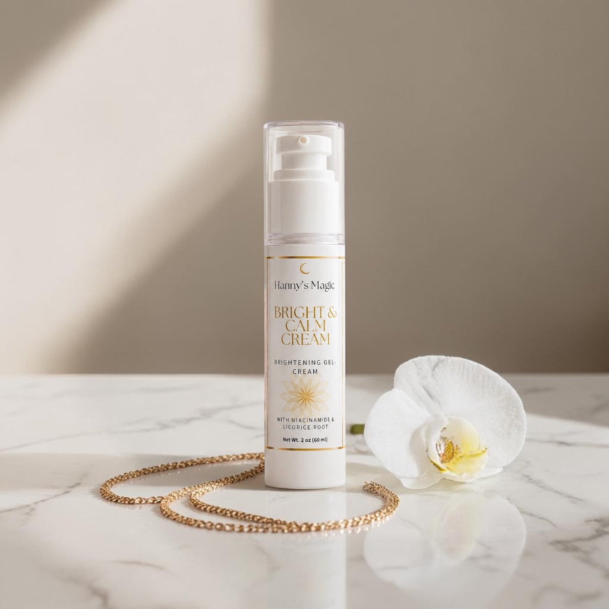 Bright & Calm Cream | Niacinamide & Licorice Brightening Gel Cream for Sensitive Skin