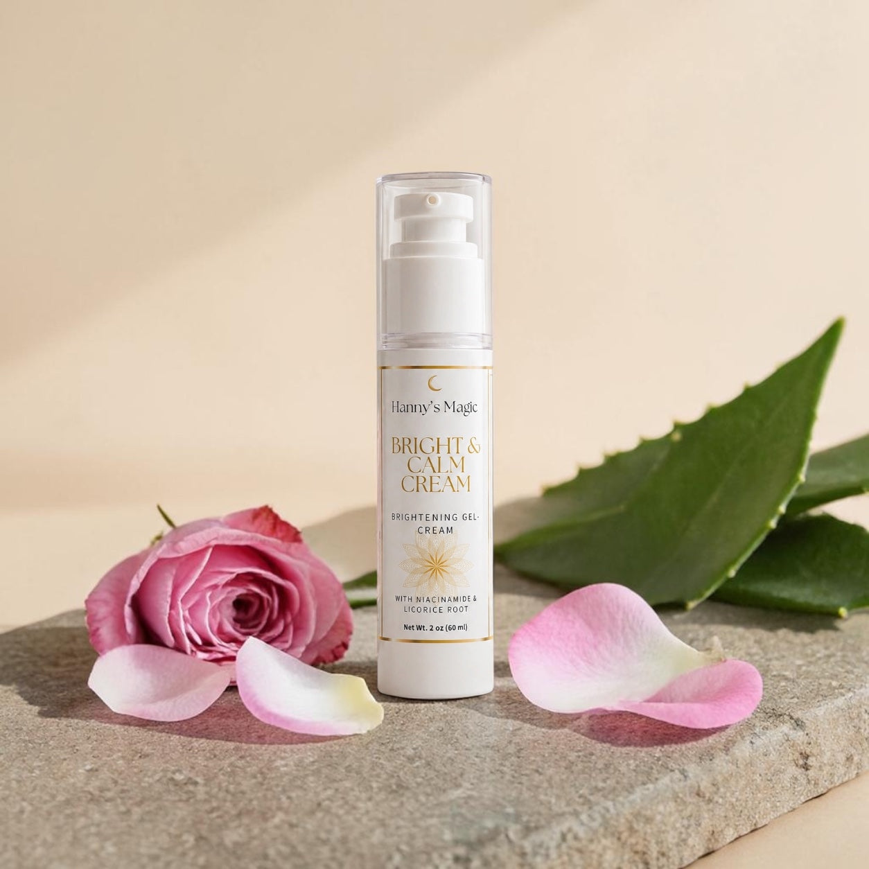Bright & Calm Cream | Niacinamide & Licorice Brightening Gel Cream for Sensitive Skin