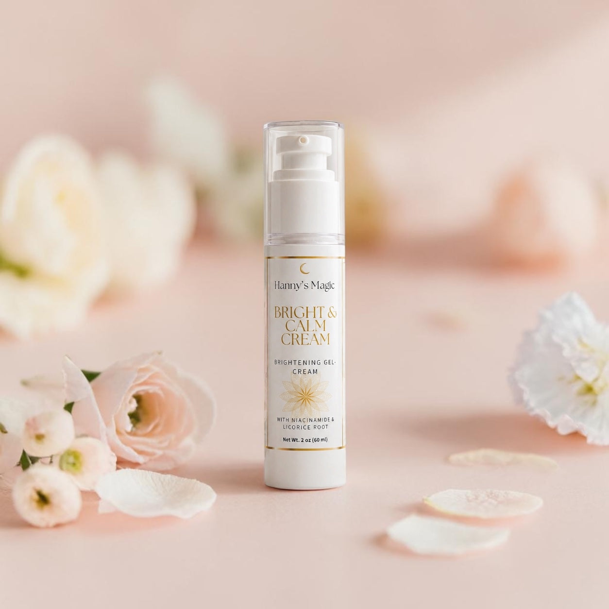 Bright & Calm Cream | Niacinamide & Licorice Brightening Gel Cream for Sensitive Skin