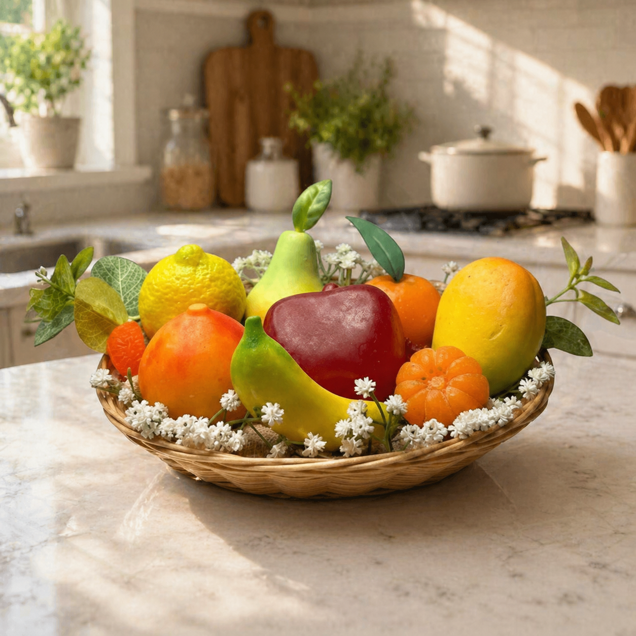Sweet Fruit Spa Basket