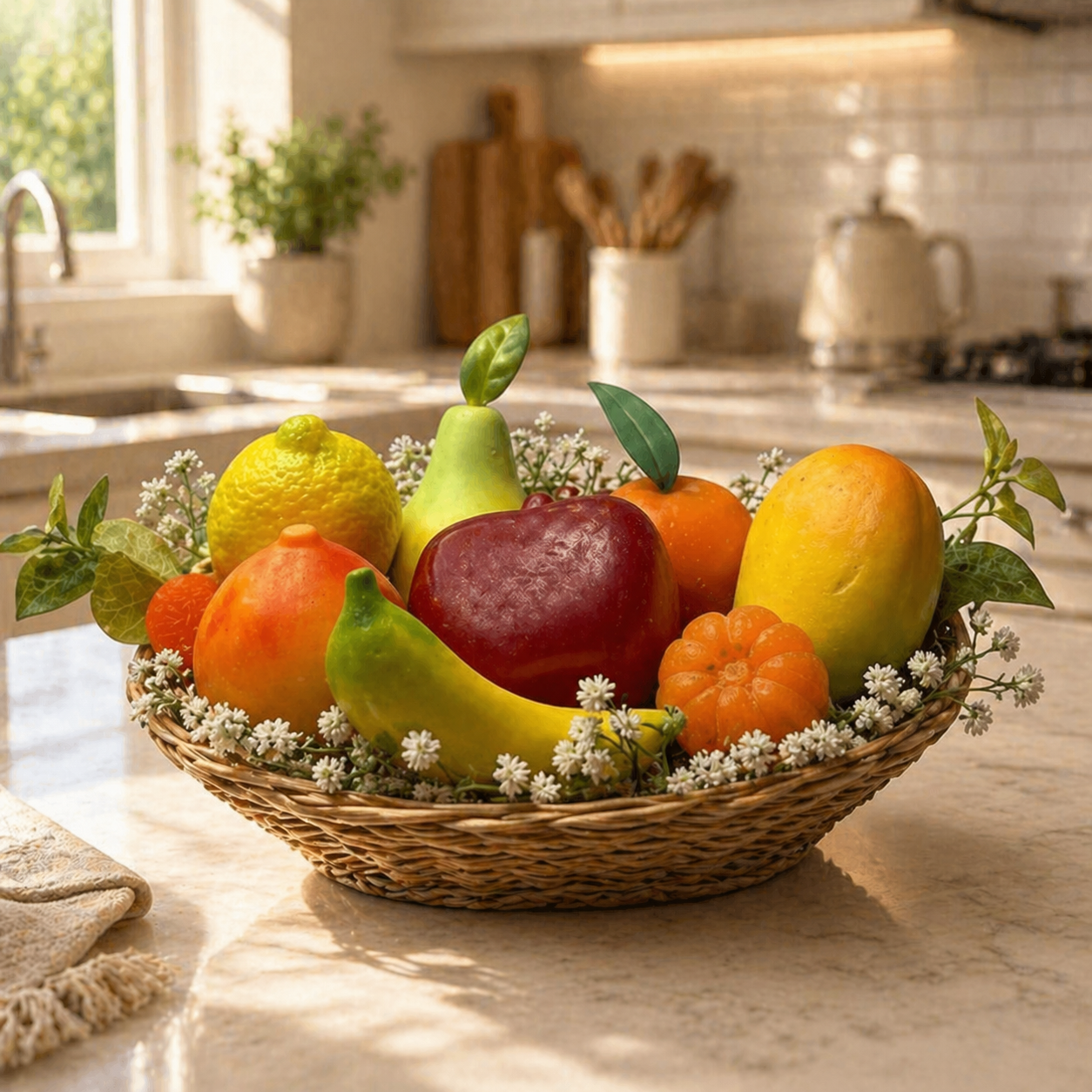 Sweet Fruit Spa Basket