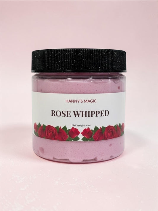 Rose Whipped Soap – Creamy Whipped Body Cleanser