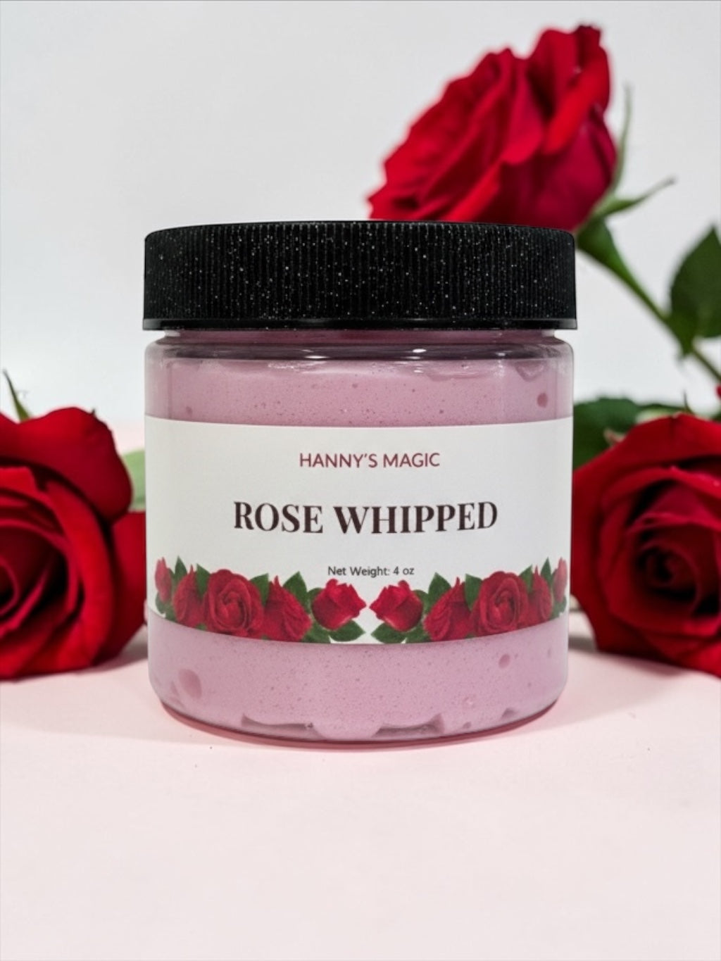 Rose Whipped Soap – Creamy Whipped Body Cleanser