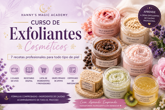 Taller Profesional de Exfoliantes Cosméticos