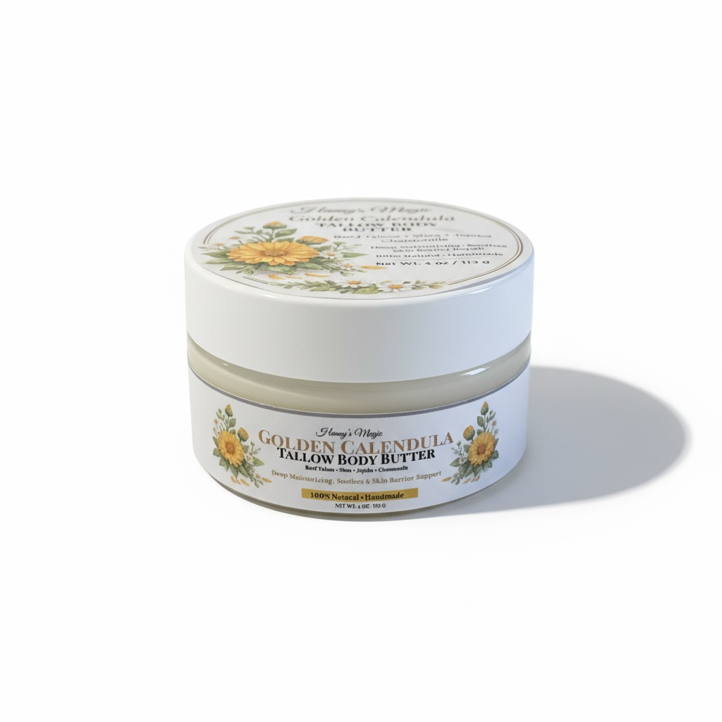 Golden Calendula  Tallow Body Butter