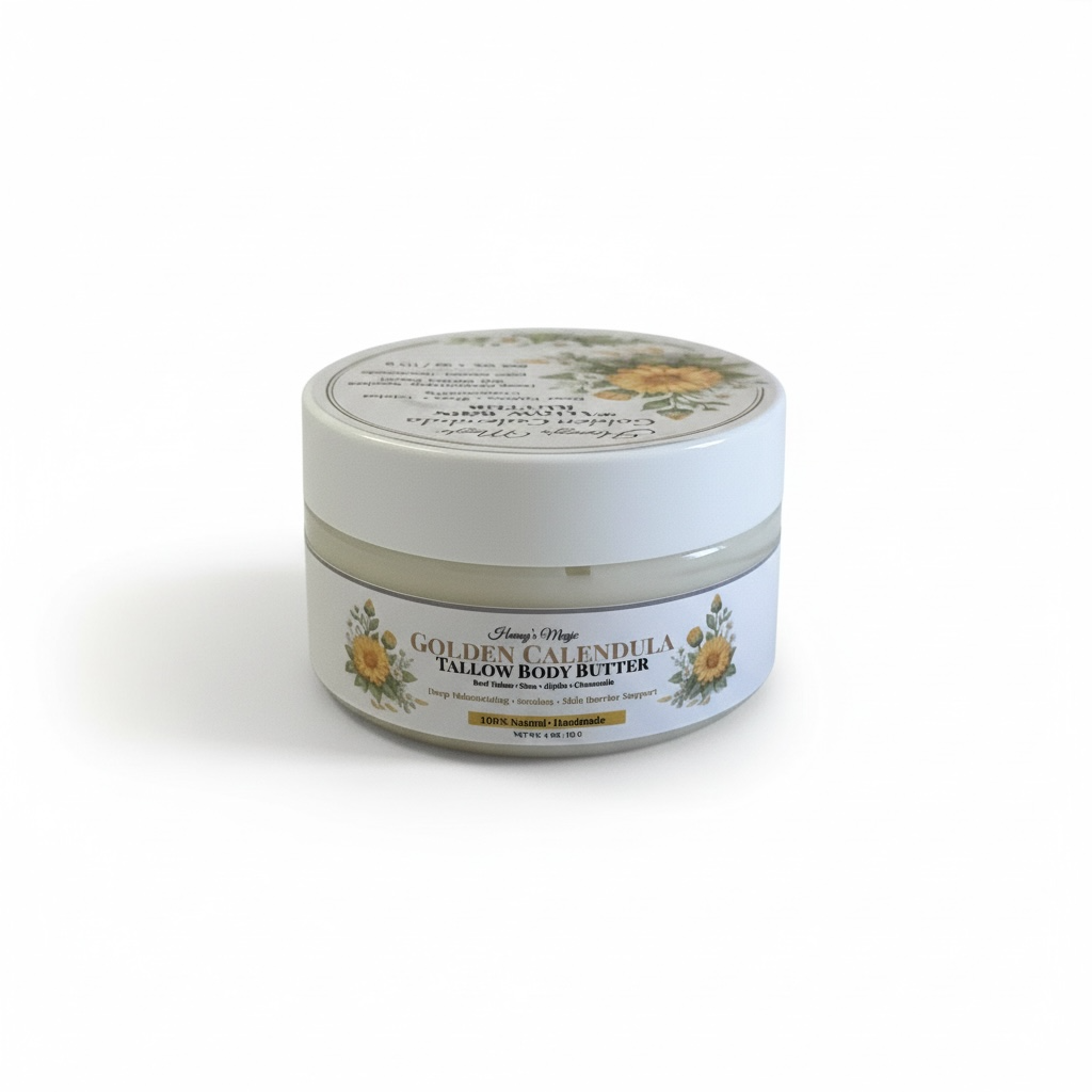Golden Calendula  Tallow Body Butter