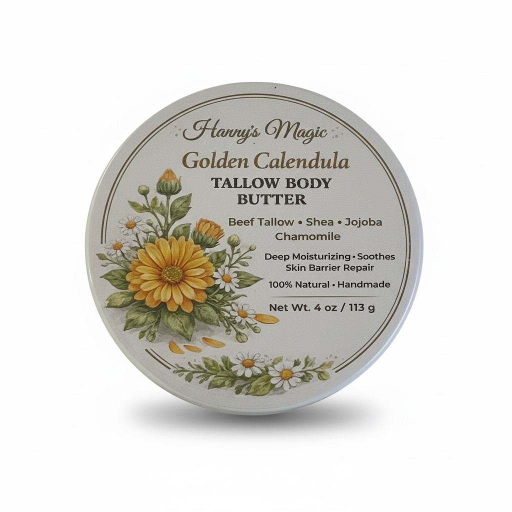 Golden Calendula  Tallow Body Butter