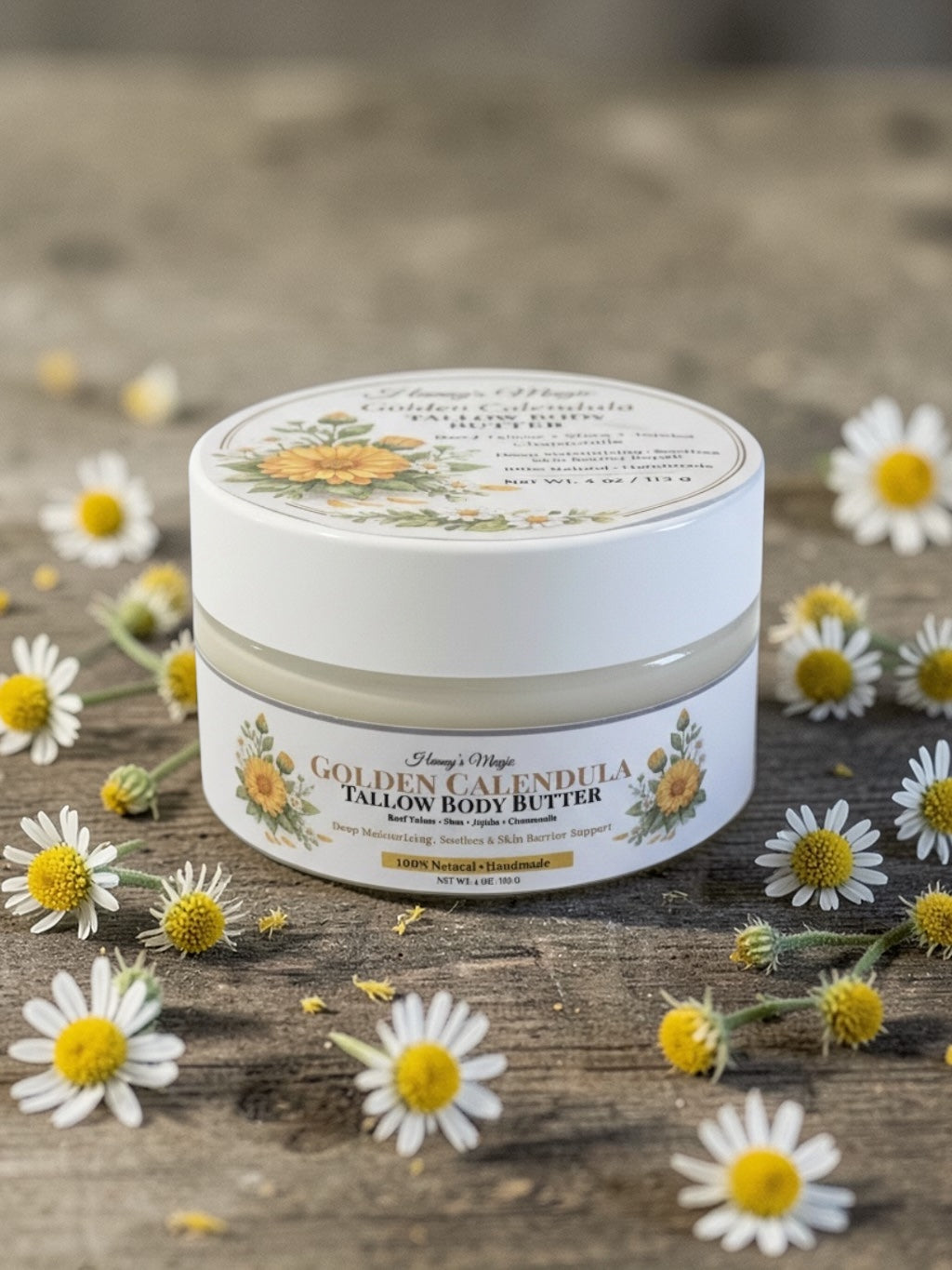 Golden Calendula  Tallow Body Butter