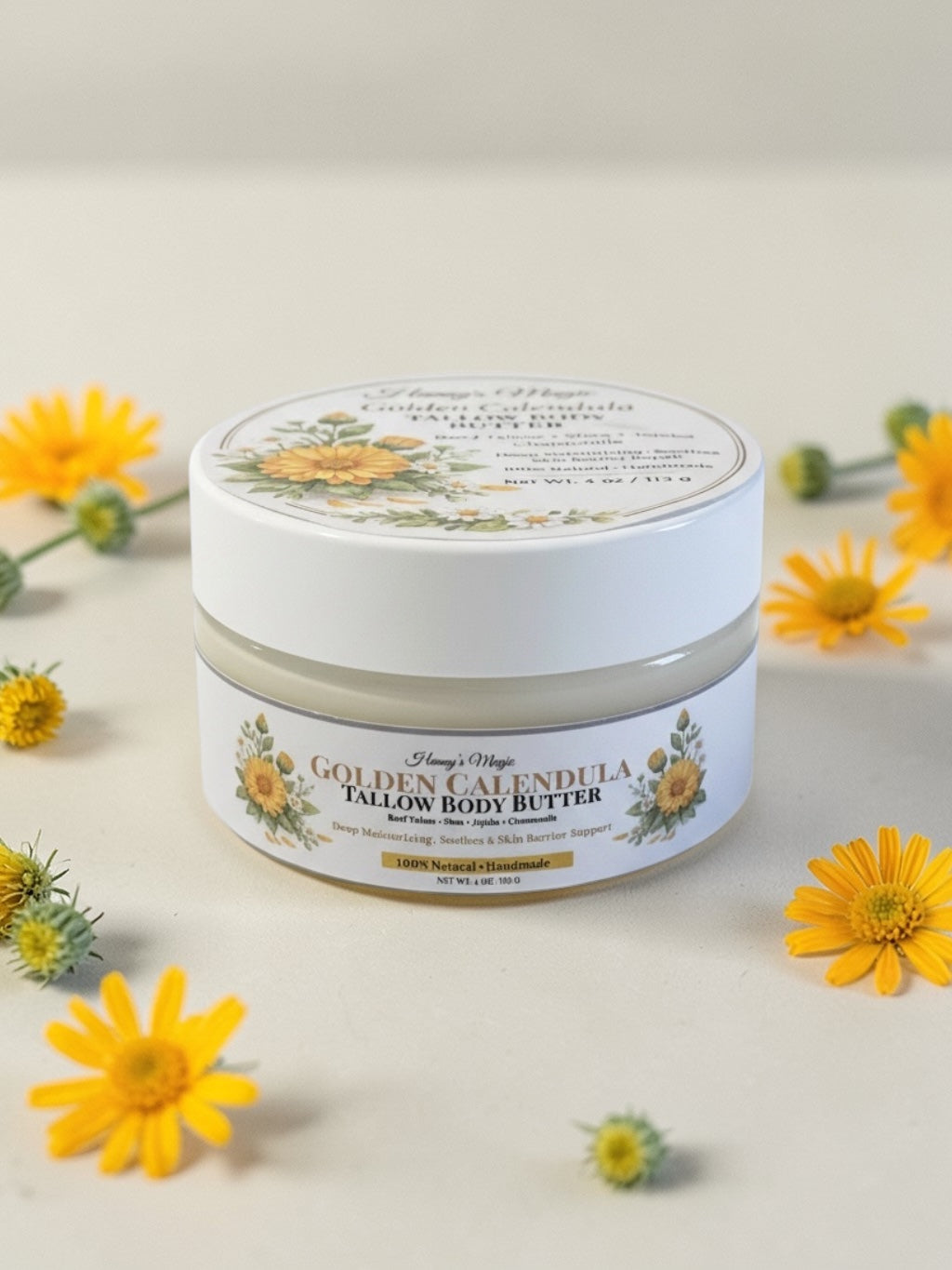 Golden Calendula  Tallow Body Butter