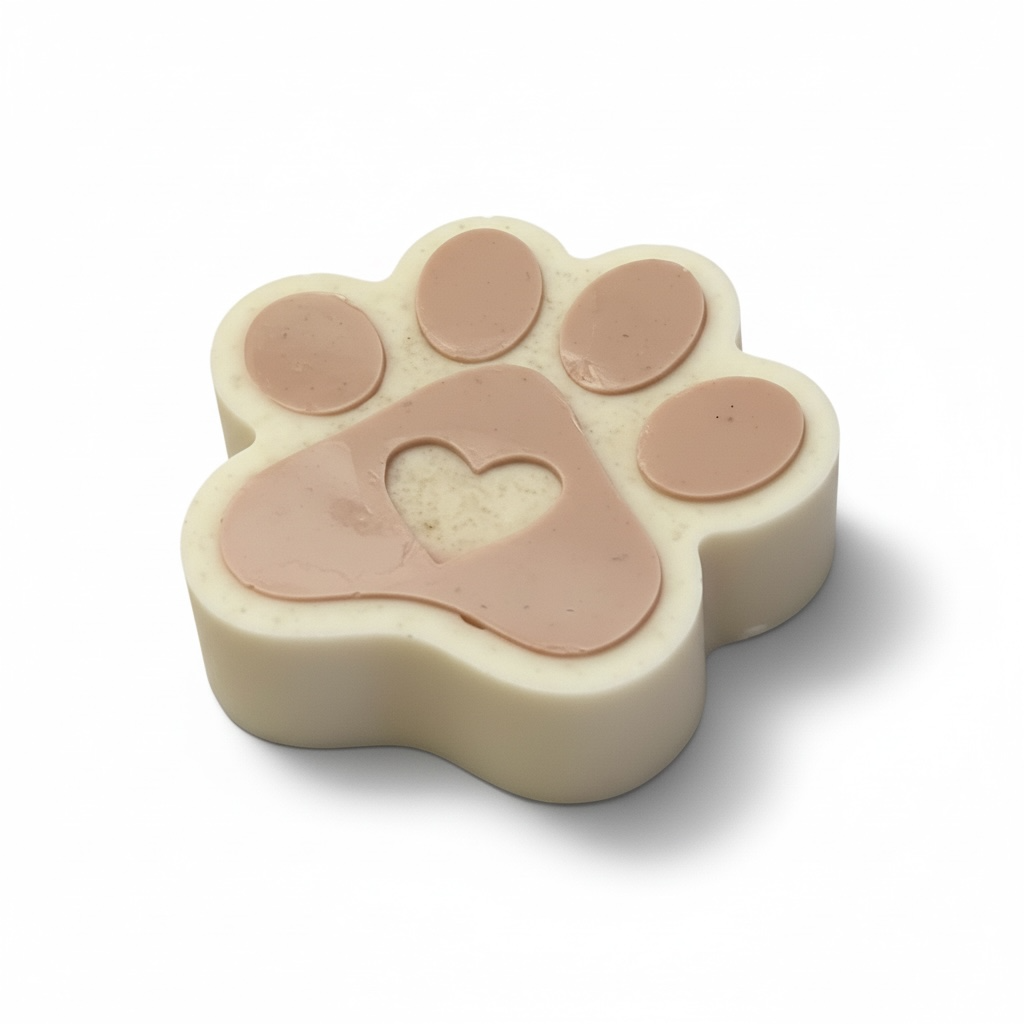 Natural Oat & Neem Soap Bar – Lavender Calming Paw Soap for Sensitive Skin