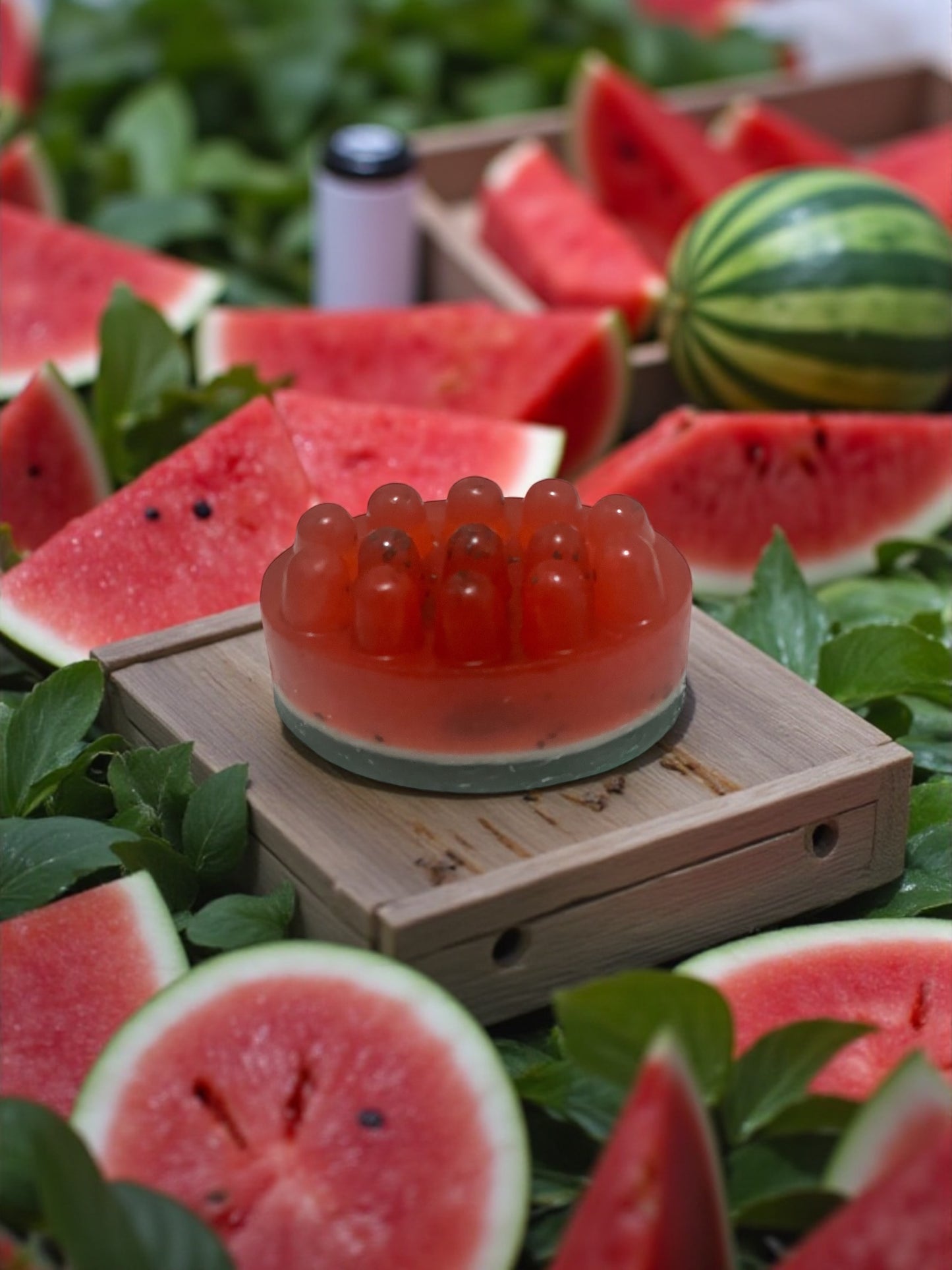Watermelon Soap Bar: Hydrating Chia, Jojoba, and Aloe Vera