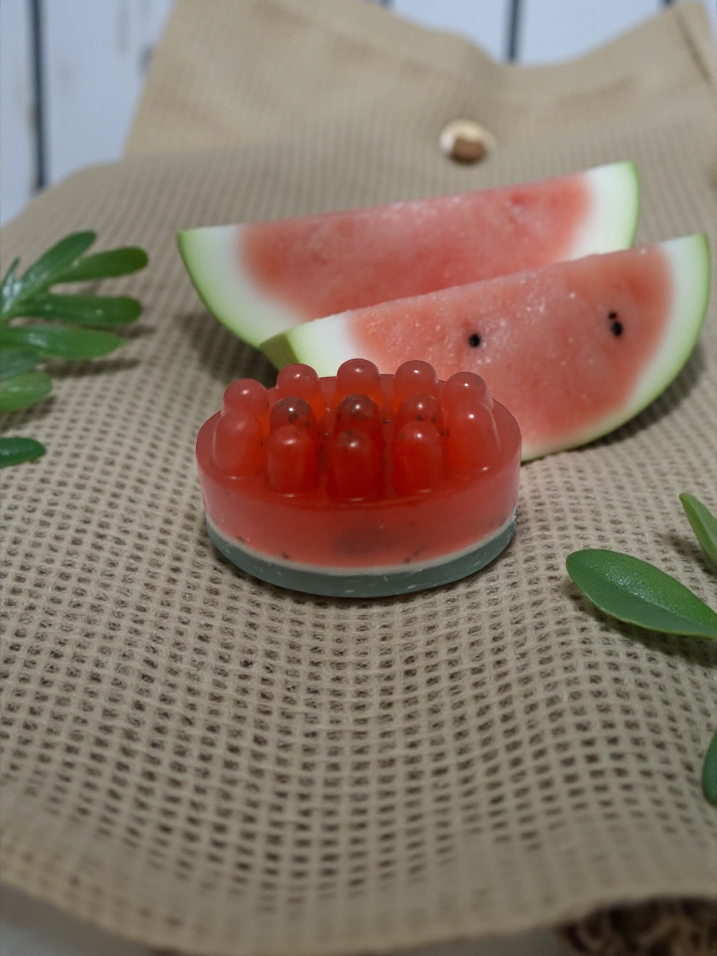 Watermelon Soap Bar: Hydrating Chia, Jojoba, and Aloe Vera